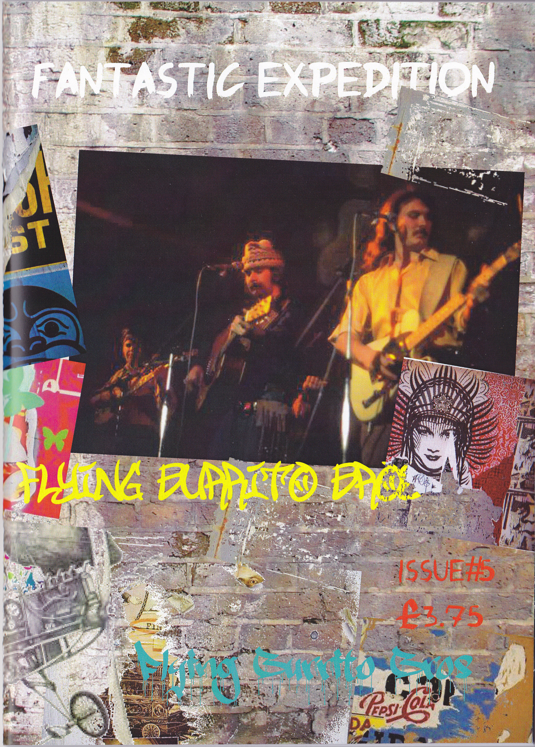 Flying Burrito Brothers / Owen - B Fantastic Expedition Fanzine BOOK